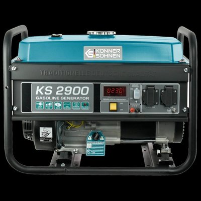 Konner&Sohnen KS 2900 Генератор бензиновий 230В 2.9кВт ручний запуск 99-00019405 фото