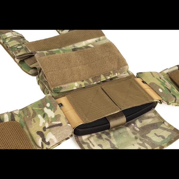 U-WIN Plate Carrier PRO мультикам Плитоноска /тактический жилет с быстрым сбросом 33264 фото