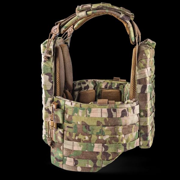 U-WIN Plate Carrier PRO мультикам Плитоноска / тактичний жилет зі швидким скиданням 33264 фото