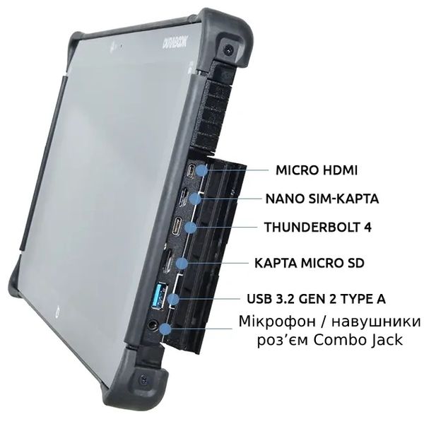 Durabook R11L 11.6FHD/Intel Pen-4417U/4/128/int/W10P Планшет 29046 фото