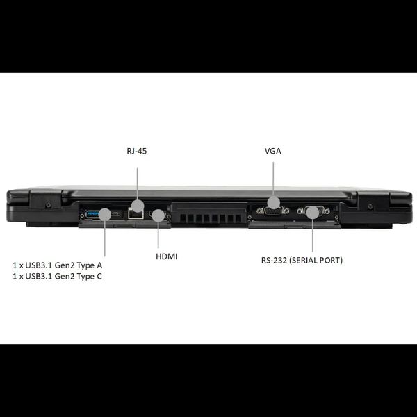 Durabook S15AB 15FHD AG/Intel i5-8265U/8/256F/int/W10P Ноутбук 29050 фото