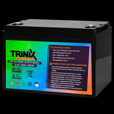 TRINIX LiFePo4 100 Ah 12V Акумуляторна батарея 99-00016411 фото