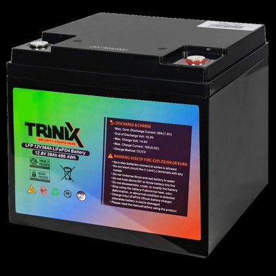 TRINIX LFP 12V38Ah LiFePo4 Акумуляторна батарея 99-00016728 фото